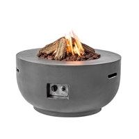 Bowl Cocoon Gas Fire Pit  