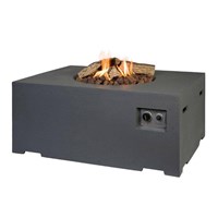 Rectangle Cocoon Gas Fire Pit  