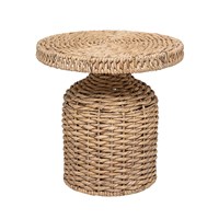 Bloomingville Water Hyacinth Camo Side Table