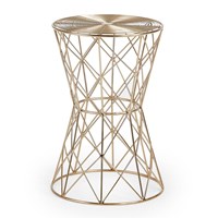 Ione Small Brass Side Table