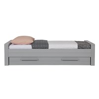 Woood Dennis Kids Single Bed with Optional Trundle Drawer 