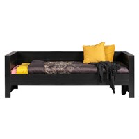 Woood Dennis Day Bed in Black with Optional Trundle Drawer