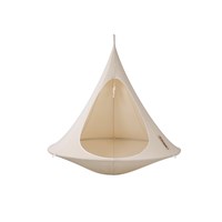 Double Hanging Cacoon in Natural White