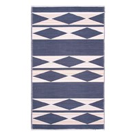 Fab Hab Cairo Outdoor Rug in Natural & Black
