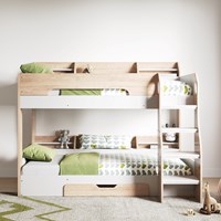 Flair Flick Bunk Bed With Shelves And Drawer 