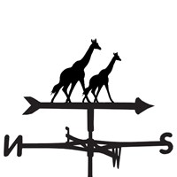 Weathervane in Giraffe Design 