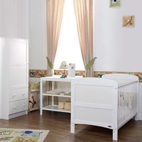 Obaby Grace Cot Bed 3 Piece Nursery Furniture Set 