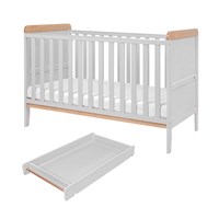 Tutti Bambini Rio Cot Bed with Cot Top Changer and Mattress 