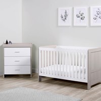 Ickle Bubba Pembrey Cot Bed and Changing Unit  