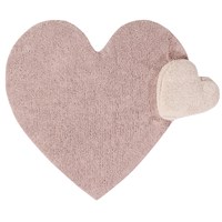 Lorena Canals Puffy Love Heart Shaped Kids Rug