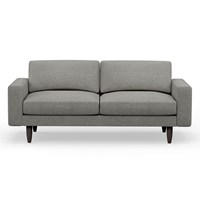 Hutch Rise Textured Weave 3 Seater Sofa with Block Arms 