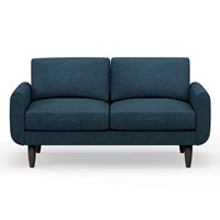 Hutch Rise Textured Weave 2 Seater Sofa with Round Arms 