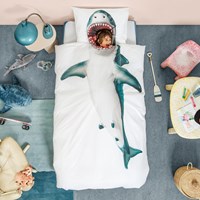 Snurk Single Shark Duvet Bedding Set