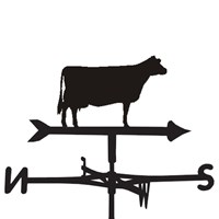 Weathervane in Jersey Cow Design 