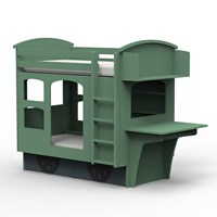 Mathy by Bols Wagon Bunk Bed with Drawers 
