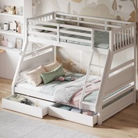 Ollie Triple Bunk Bed by Flair Furnishings 