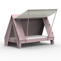 Mathy by Bols Tent Cabin Bed Available in 26 Colours 