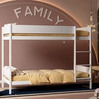 Lily Kids Bunk Bed with Optional Roof and  Storage