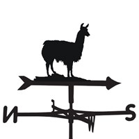 Weathervane in Llama Design 