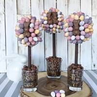 Personalised Maltesers Bunny & Mini Eggs Sweet Tree 