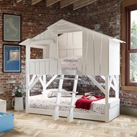 Mathy by Bols Orginal Treehouse Bunk Bed available in 3 Sizes and 26 Colours 