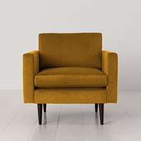 Swyft Armchair in a Box Model 01 Velvet Armchair 