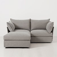 Swyft Sofa in a Box Model 06 Modular Linen 2 Seater Sofa with Chaise