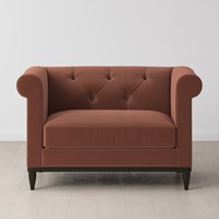 Swyft Sofa in a Box Model 09 Chesterfield Velvet Love Seat 