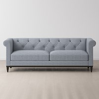 Swyft Sofa in a Box Model 09 Chesterfield Linen 3 Seater Sofa 