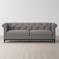 Swyft Sofa in a Box Model 09 Chesterfield Linen 3 Seater Sofa 