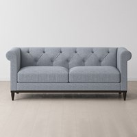 Swyft Sofa in a Box Model 09 Chesterfield Linen 2 Seater Sofa 