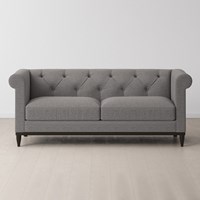 Swyft Sofa in a Box Model 09 Chesterfield Linen 2 Seater Sofa 