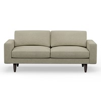 Hutch Rise Textured Weave 3 Seater Sofa with Block Arms 