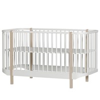 Oliver Furniture Baby & Toddler Luxury Wood Cot Bed 