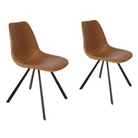 Dutchbone Set of 2 Franky Chairs 