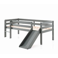 Vipack Pino Low Mid Sleeper Bed with Slide and Optional Storage Drawers 