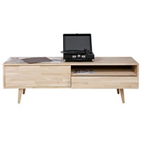 Retro Oak TV Stand in Natural Finish by Woood