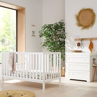 Tutti Bambini Malmo Cot Bed with Rio Furniture 2 Piece Nursery Set 