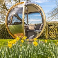 Ornate Garden Luxury Rotating Seater Garden Pod 