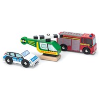 Le Toy Van Emergency Vehicles Set