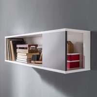 Vox Concept Wall Shelf in White & Grey