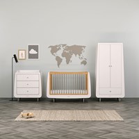 SnuzKot Skandi 3 Piece Nursery Furniture Set 