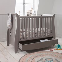 Tutti Bambini Roma Mini Sleigh Cot Bed with Under Bed Drawer  