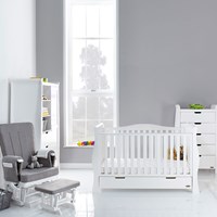 Obaby Stamford Luxe Cot Bed 5 Piece Nursery Furniture Set 