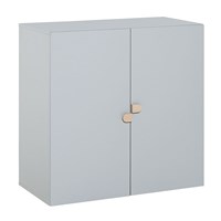 Vox Stige High Modular 2 Door Cabinet in Grey