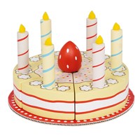 Le Toy Van Vanilla Birthday Cake with Candles