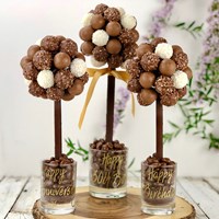 Personalised Chocolate Mixed Truffle Sweet Tree 