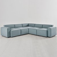 Swyft Sofa in a Box Model 03 Modular Linen Corner Sofa 