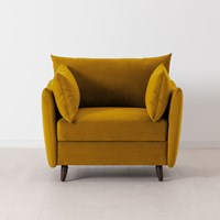 Swyft Armchair in a Box Model 08 Velvet Chair Bed 