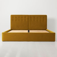 Swyft Bed 01 Mustard Velvet Bed in a Box 